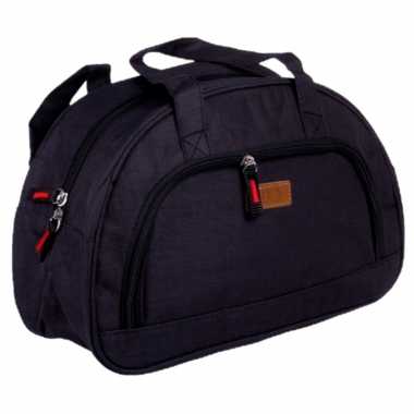 Kleine koeltas voor lunch zwart 32 x 12 x 21 cm 8 liter