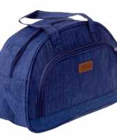 Kleine koeltas voor lunch blauw 32 x 12 x 21 cm 8 liter