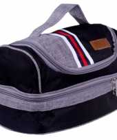 Kleine koeltas voor lunch zwart 24 x 15 x 15 cm 5 4 liter