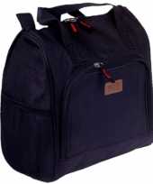 Kleine koeltas voor lunch zwart 25 x 12 x 26 cm 8 liter