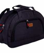 Kleine koeltas voor lunch zwart 32 x 12 x 21 cm 8 liter