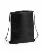 Zwarte koeltas rugzak 32 x 42 cm